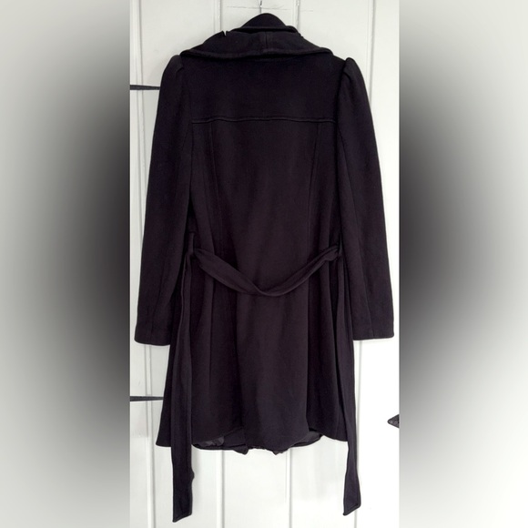 INC Brand Black Double-Breasted Women's Coat size Large - Picture 6 of 10